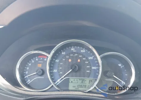 2014 Toyota Corolla Le z USA, uszkodzony, nr VIN 2T1BURHE3EC191010